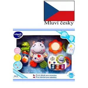 Vtech První dárek pro miminko (CZ) - modrý