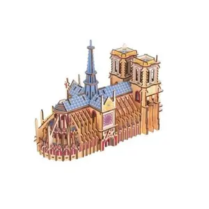 Produkt Woodcraft Dřevěné 3D puzzle Katedrála Notre-Dame