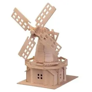 Produkt Woodcraft Dřevěné 3D puzzle větrný mlýn