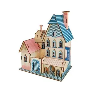 Produkt Woodcraft Dřevěné 3D puzzle Vila PACA