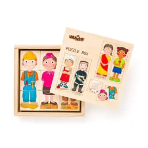 Woody puzzle skládačka Lidé a povolání